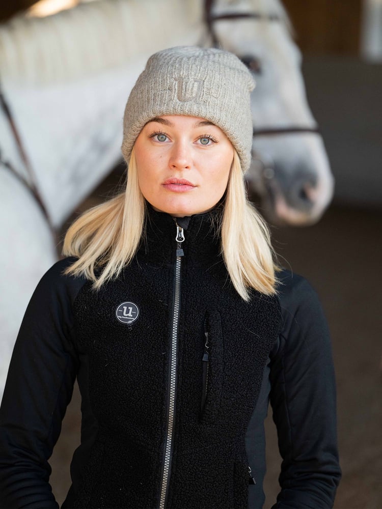 Alpaca Beanie Light Green