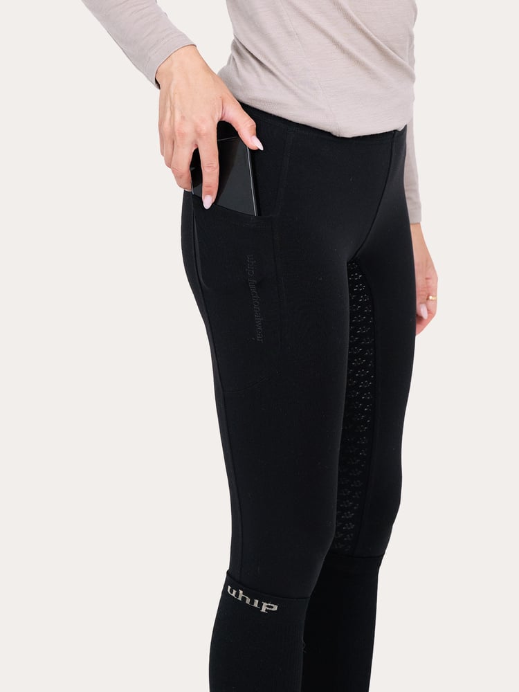 Perfect Fit Riding Tights Jet Black