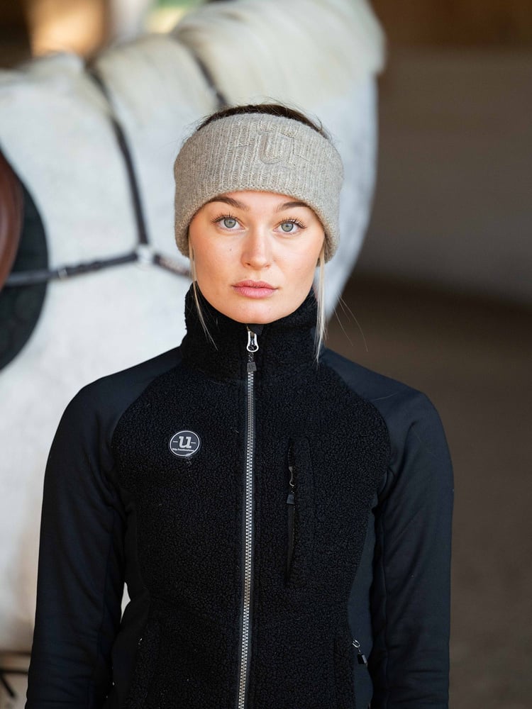 Alpaca Headband Light Green