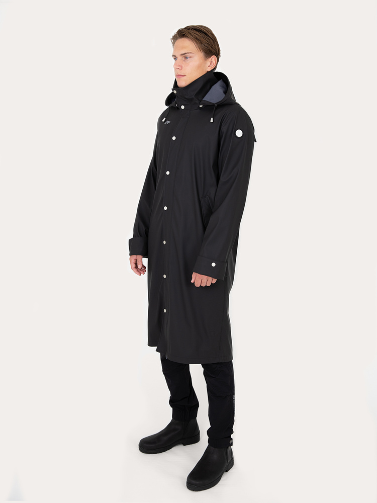 Winston Raincoat Jet Black