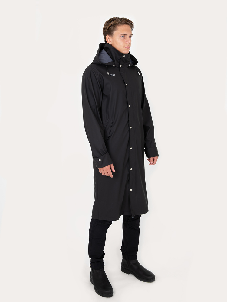 Winston Raincoat Jet Black
