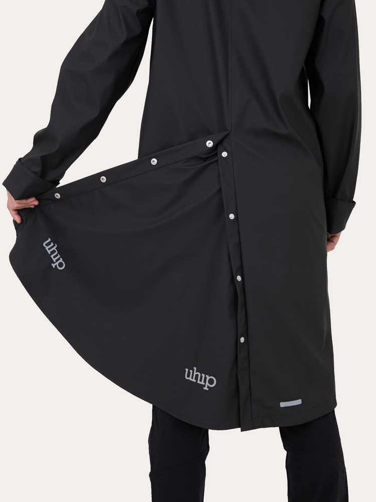 Winston Raincoat Jet Black