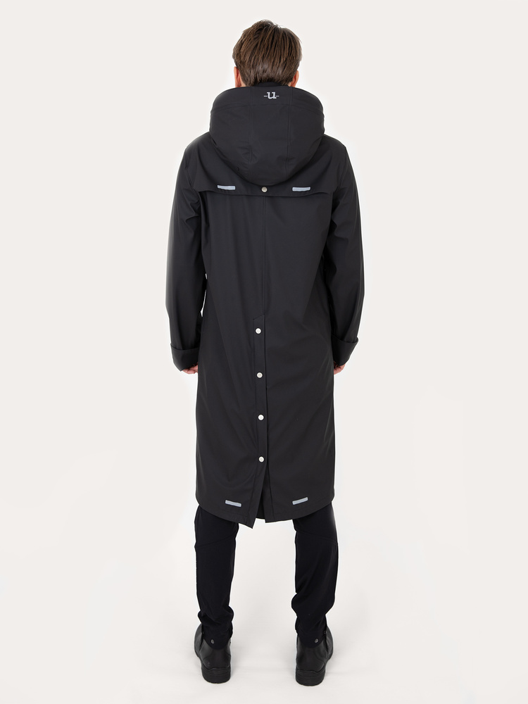 Winston Raincoat Jet Black