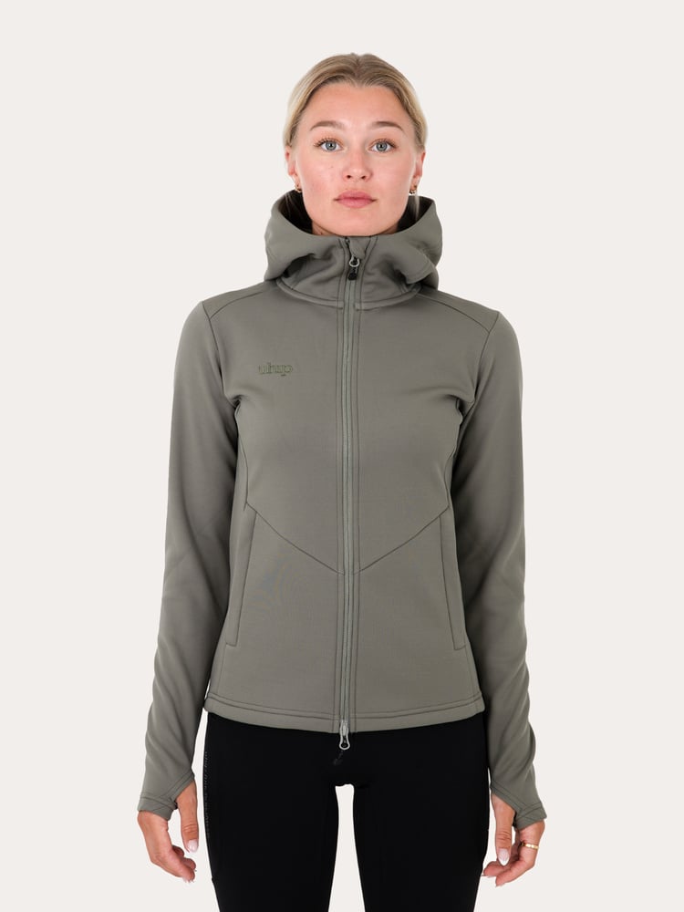 Misty Trainer Hoodie Smokey Olive