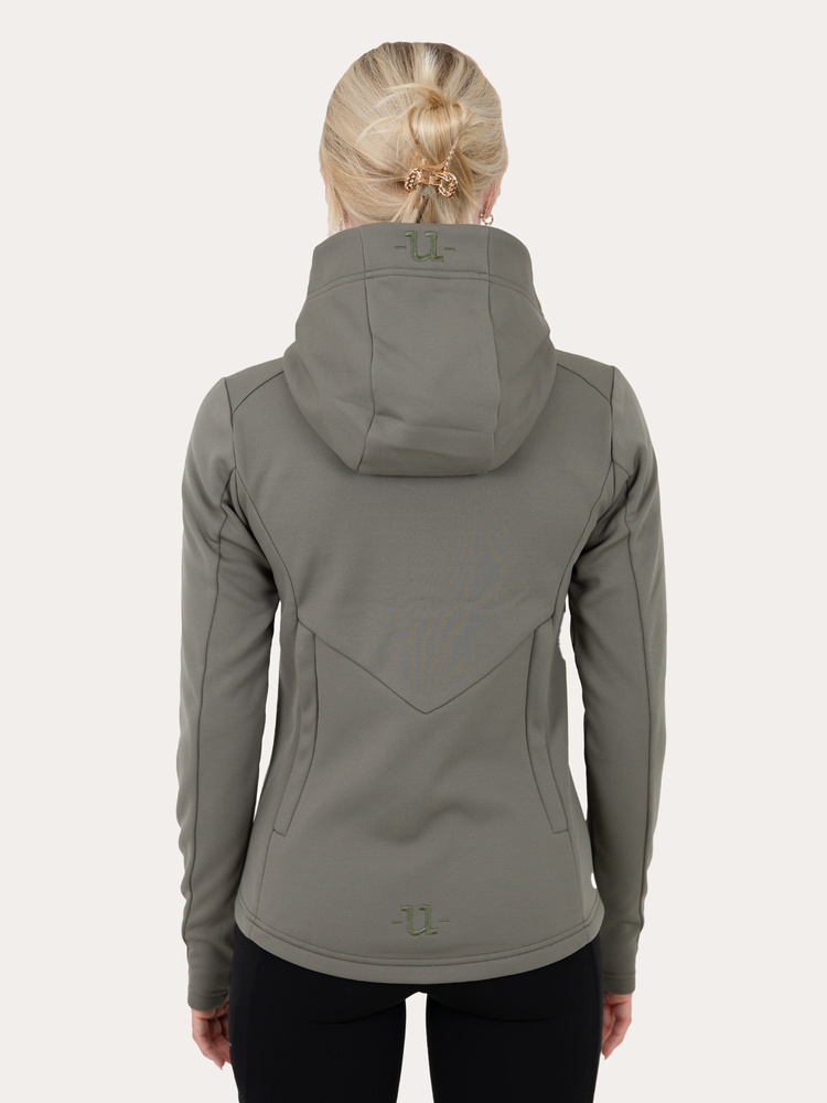 Misty Trainer Hoodie Smokey Olive