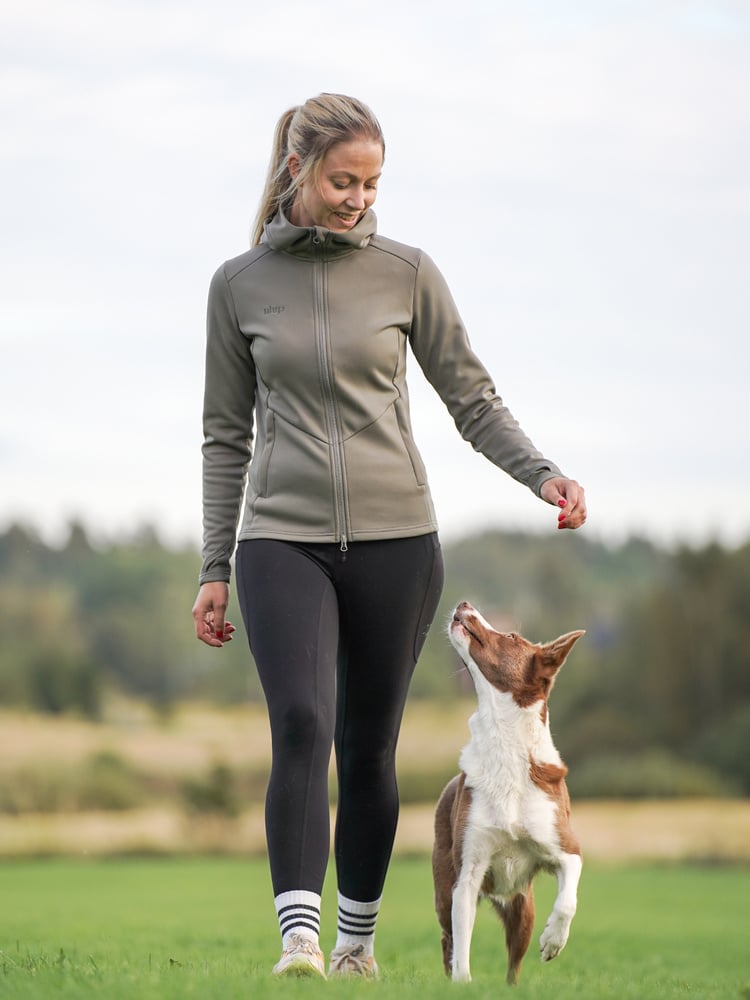 Misty Trainer Hoodie Smokey Olive