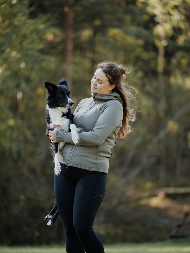 Misty Trainer Hoodie Smokey Olive