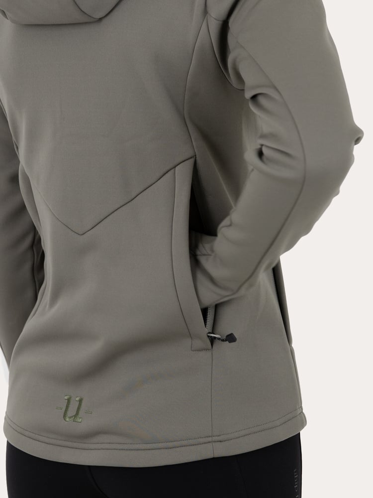 Misty Trainer Hoodie Smokey Olive