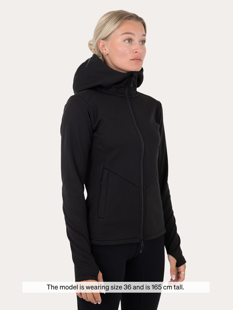 Misty Trainer Hoodie Jet Black