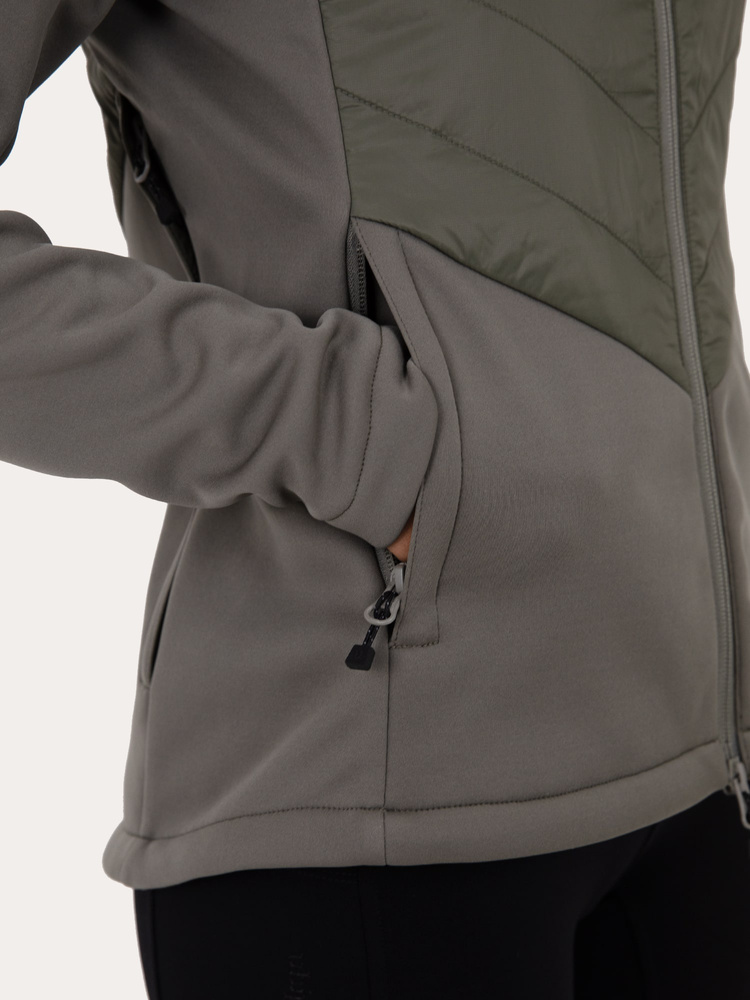 Misty Dog Trainer Hybrid Jacket Smokey Olive