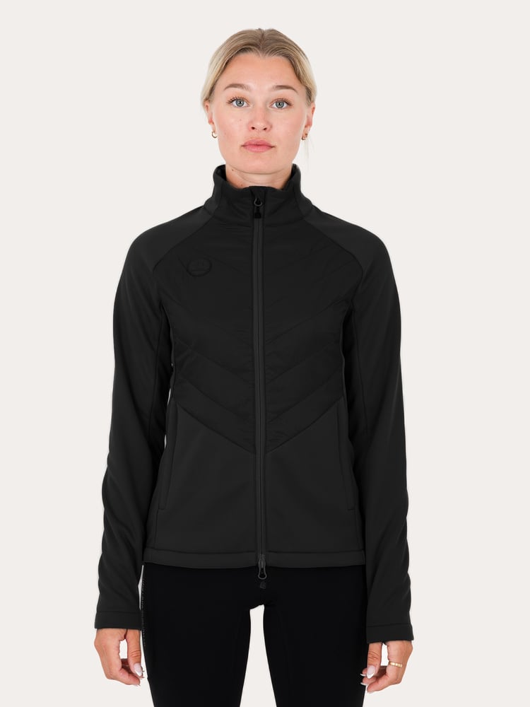 Misty Dog Trainer Hybrid Jacket Jet Black