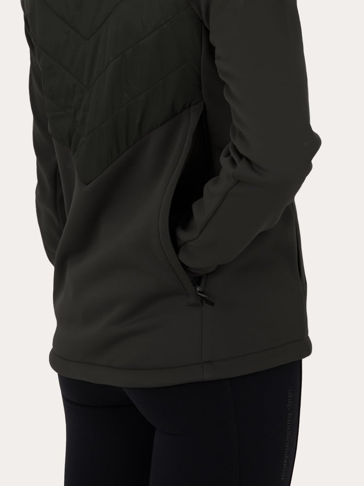 Misty Dog Trainer Hybrid Jacket Jet Black