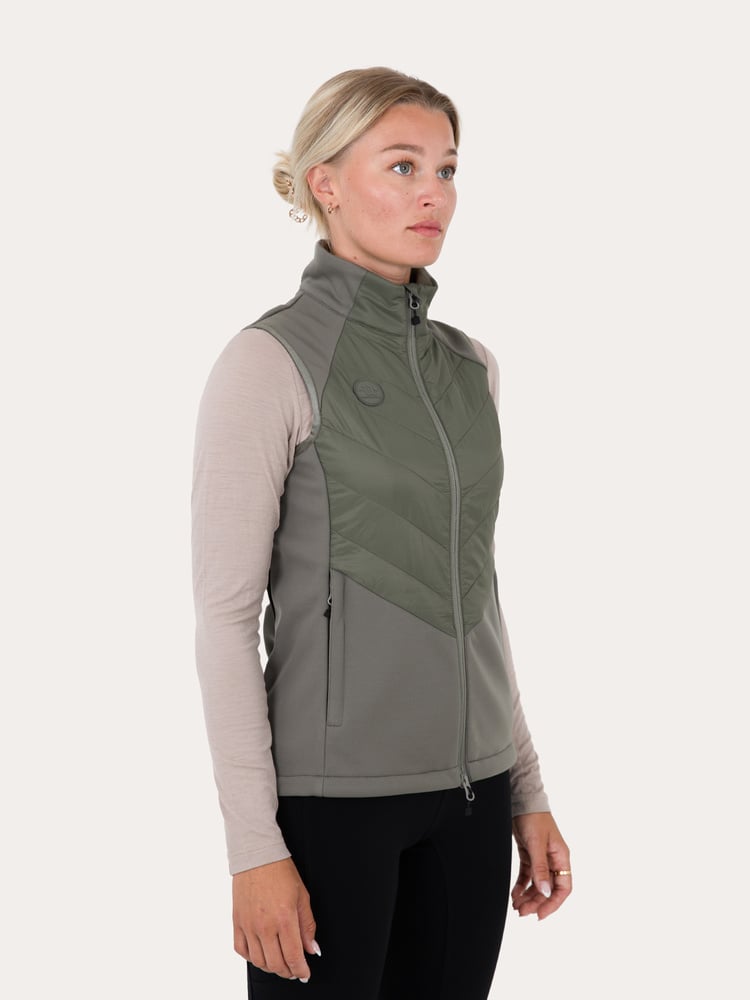 Misty Dog Trainer Hybrid Vest Smokey Olive
