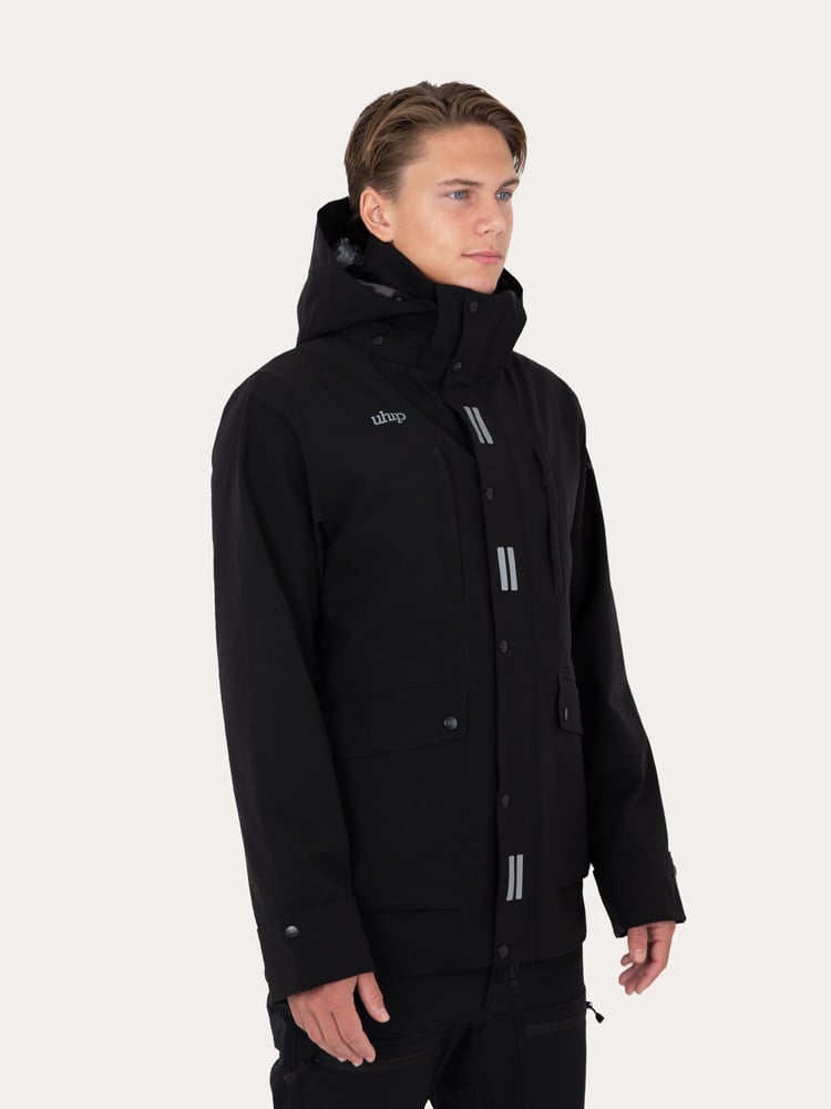 Mens Regular Pro Dog Trainer Jacket Jet Black