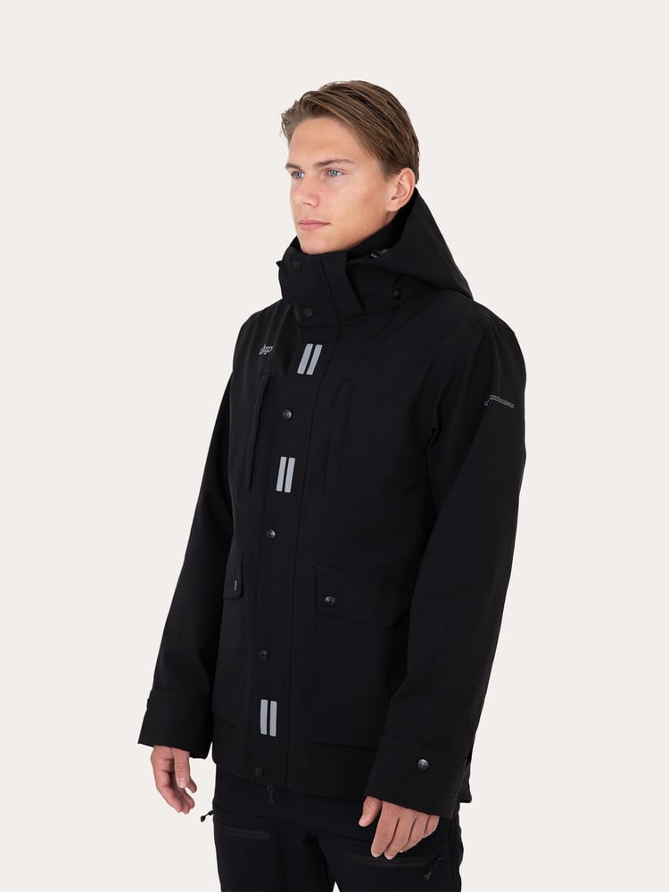 Mens Regular Pro Dog Trainer Jacket Jet Black