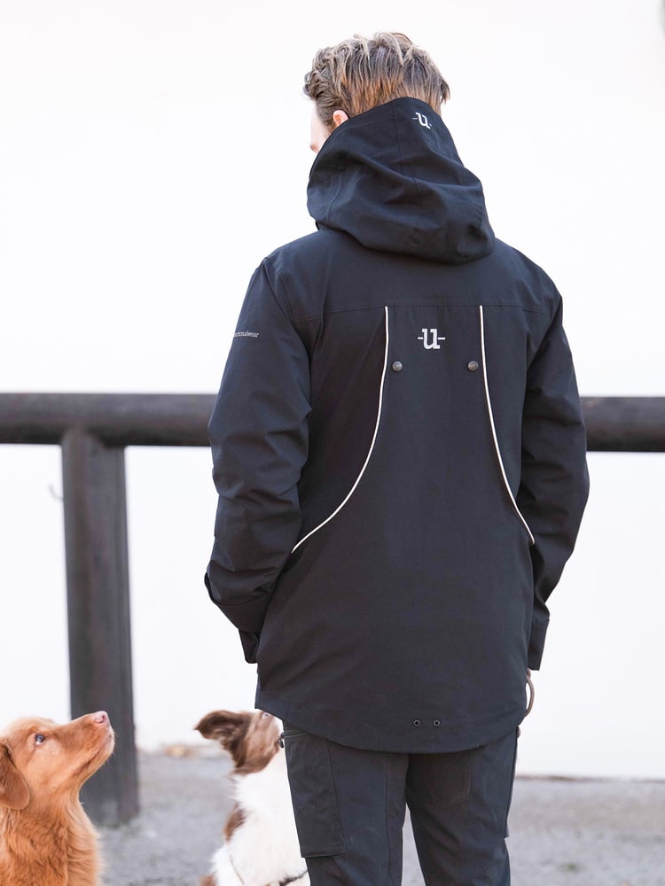 Mens Regular Pro Dog Trainer Jacket Jet Black