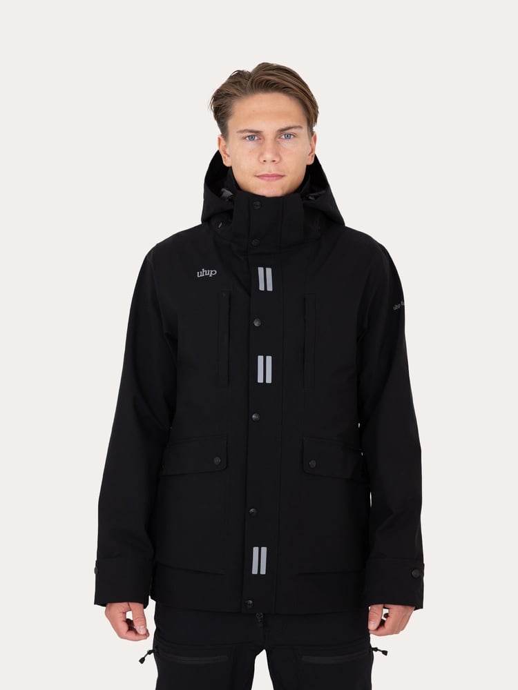 Mens Regular Pro Dog Trainer Jacket Jet Black