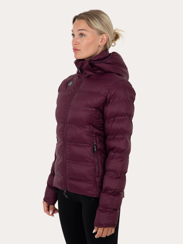 Ally Light Jacket Fig Burgundy