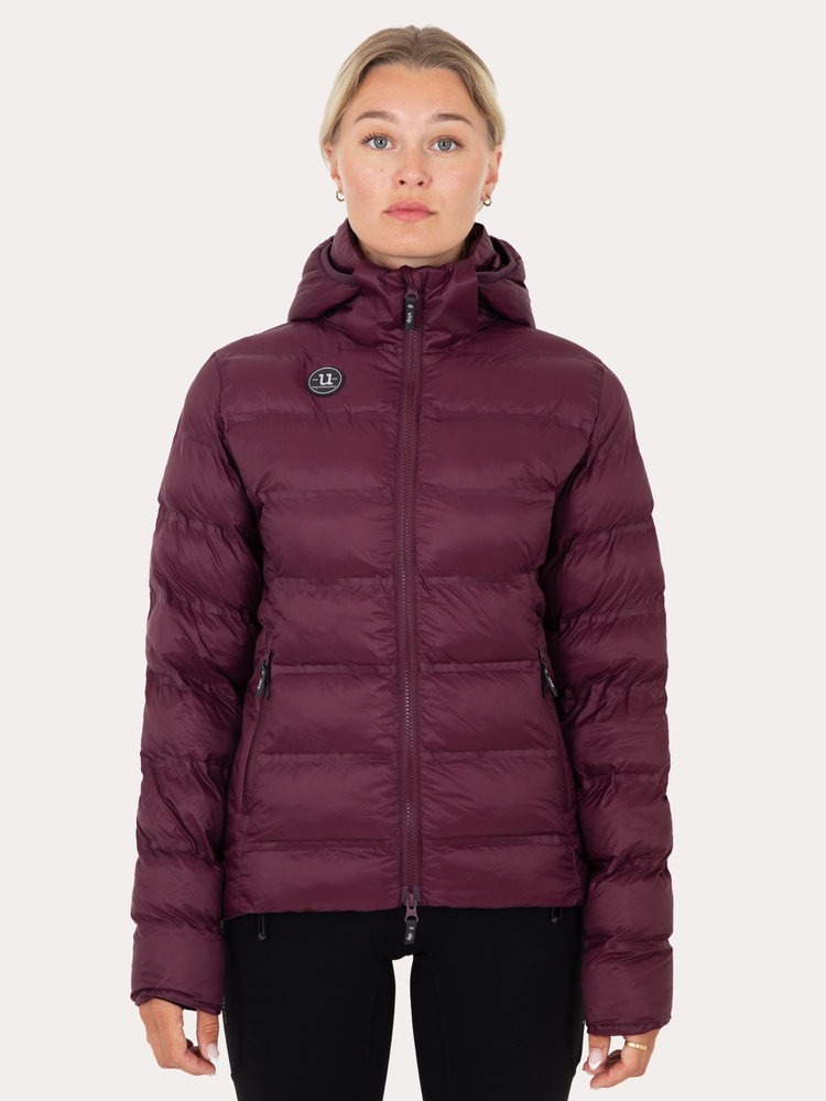 Ally Light Jacket Fig Burgundy
