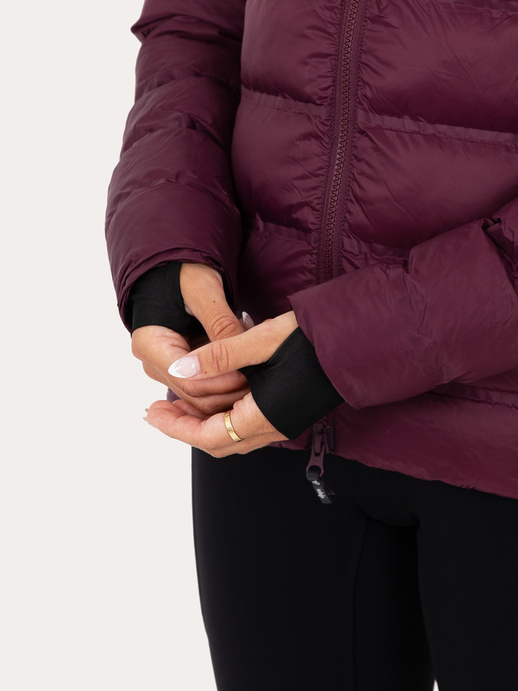 Ally Light Jacket Fig Burgundy