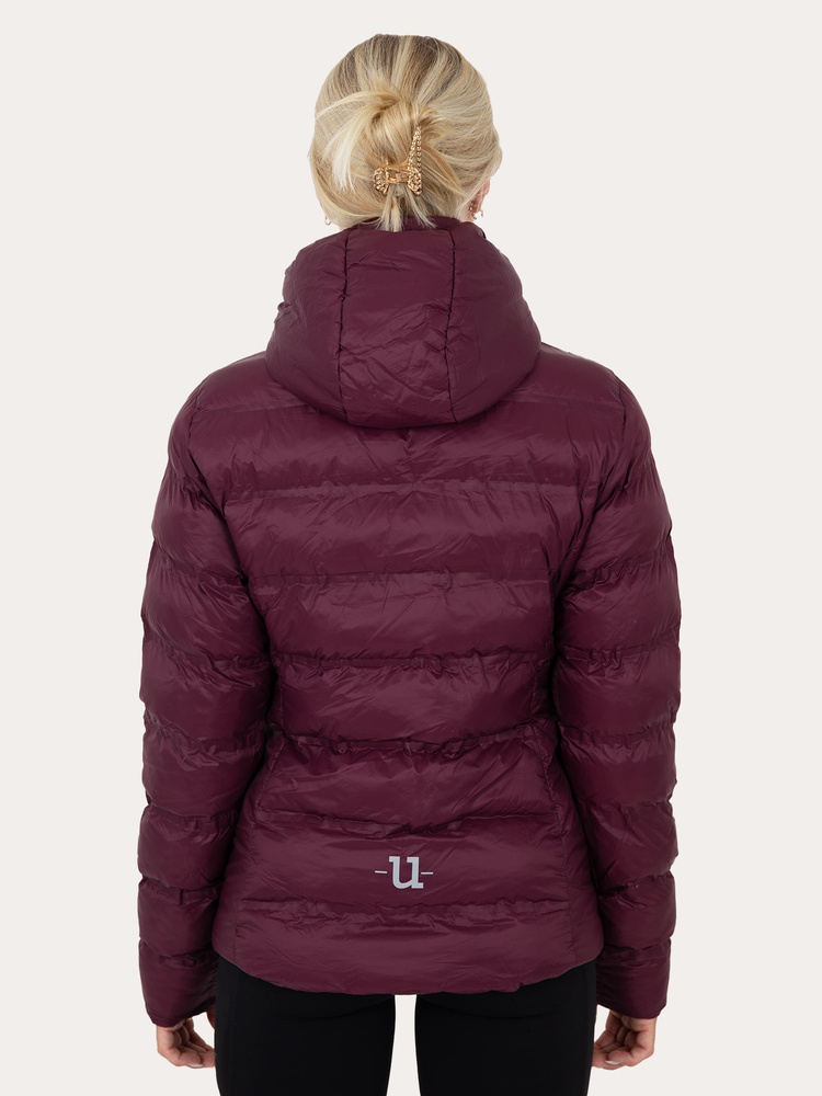 Ally Light Jacket Fig Burgundy