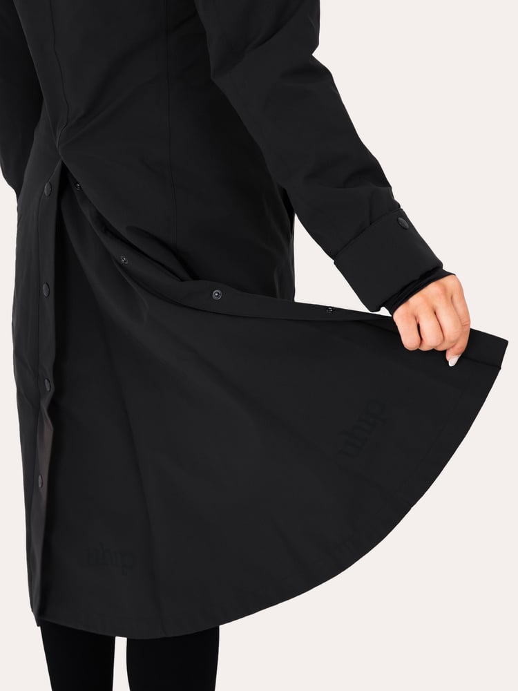 Hailey Winter Coat Jet Black