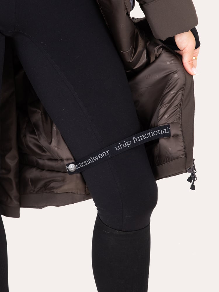 Hailey Winter Coat Ash Brown