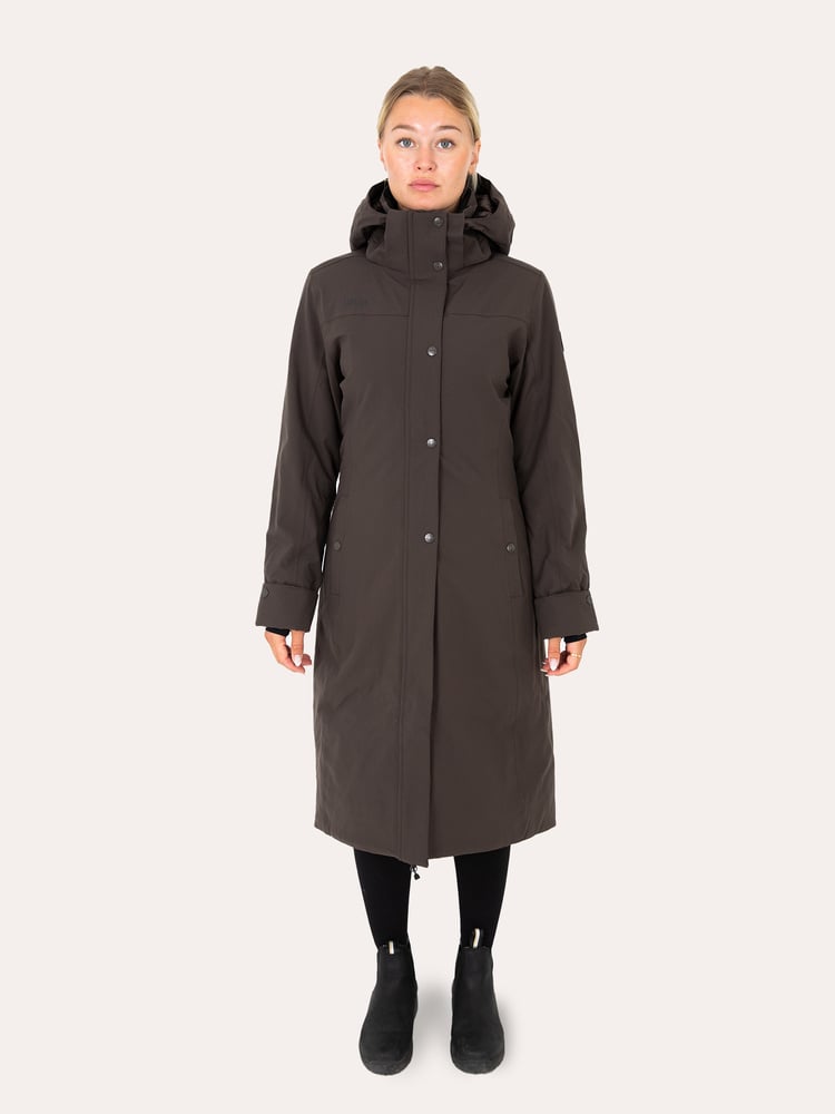 Hailey Winter Coat Ash Brown
