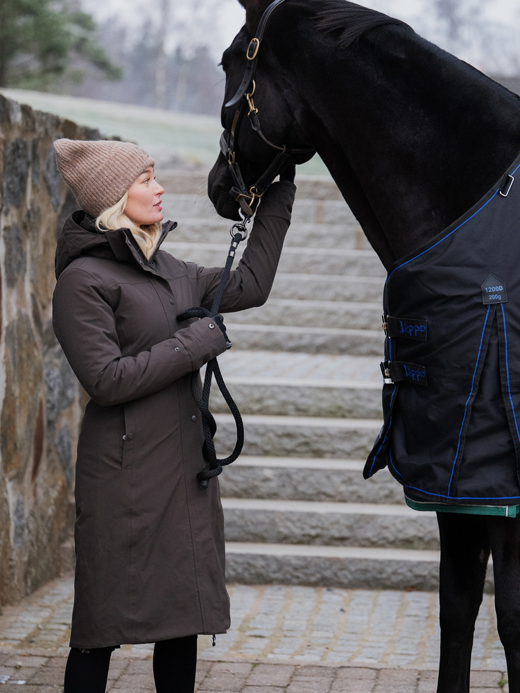 Hailey Winter Coat Ash Brown