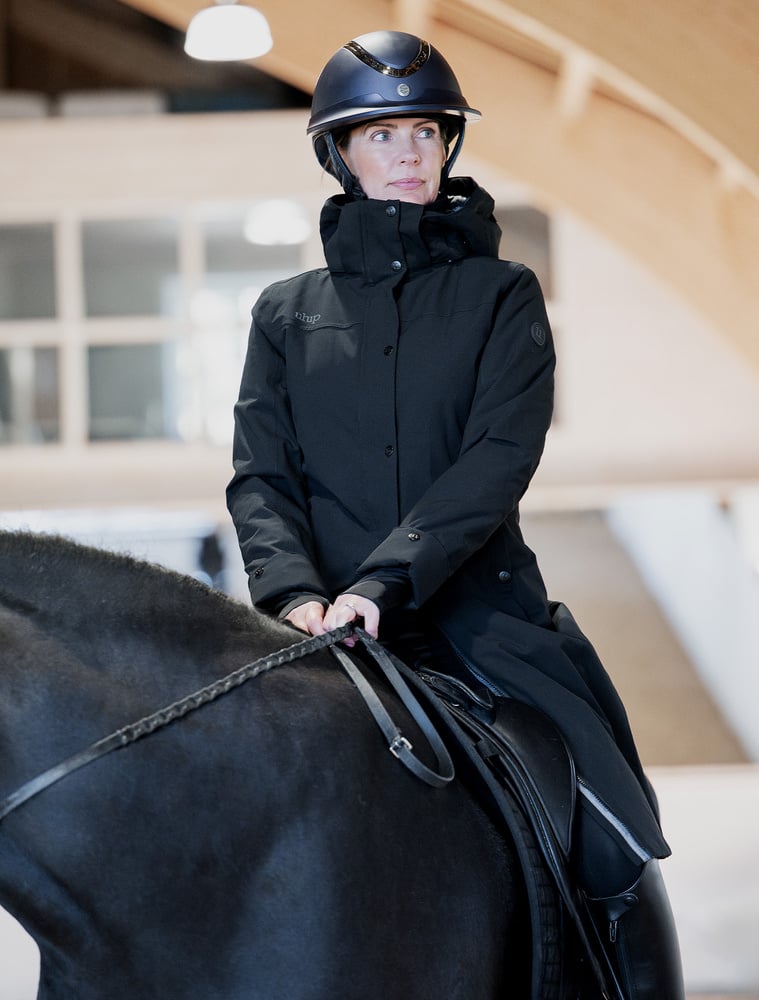 Hailey Winter Coat Jet Black