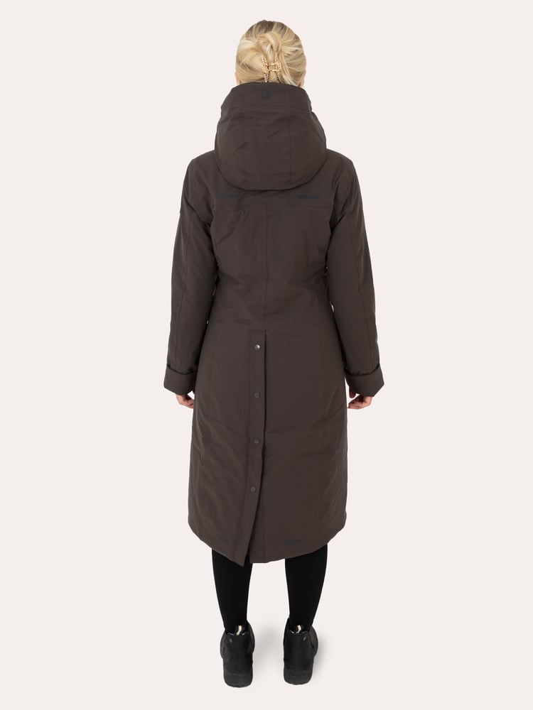 Hailey Winter Coat Ash Brown