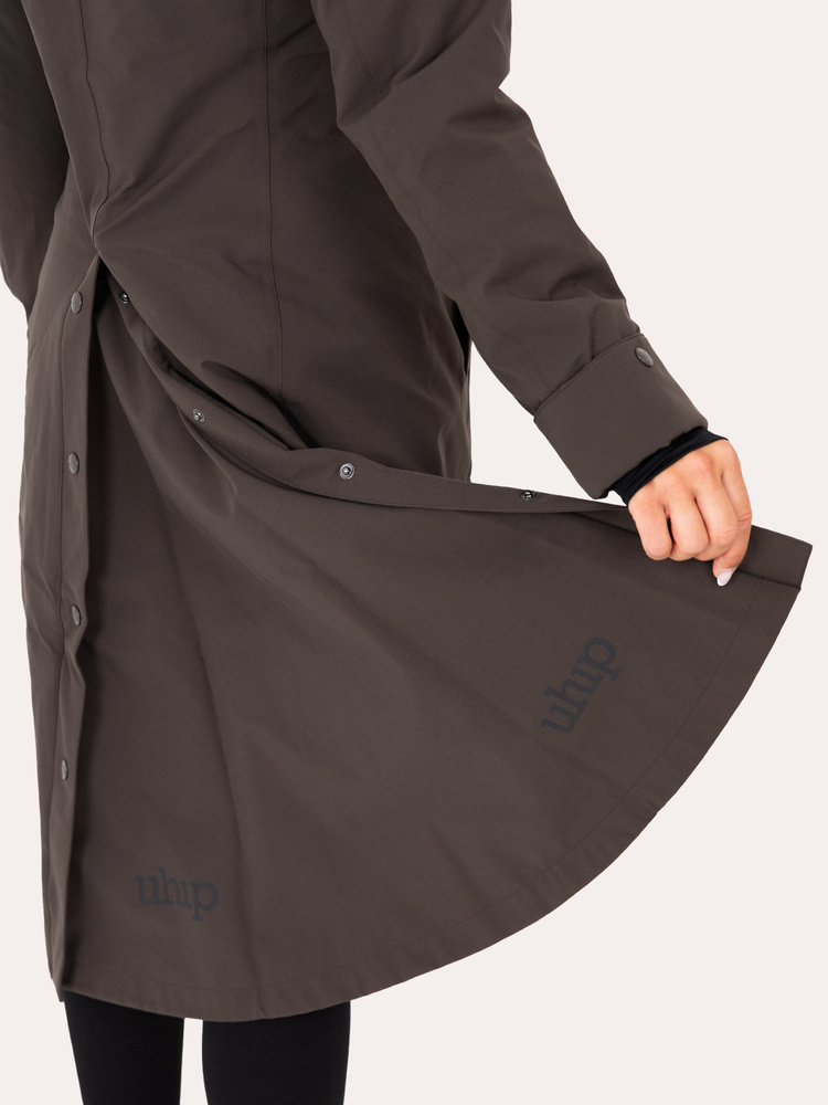 Hailey Winter Coat Ash Brown