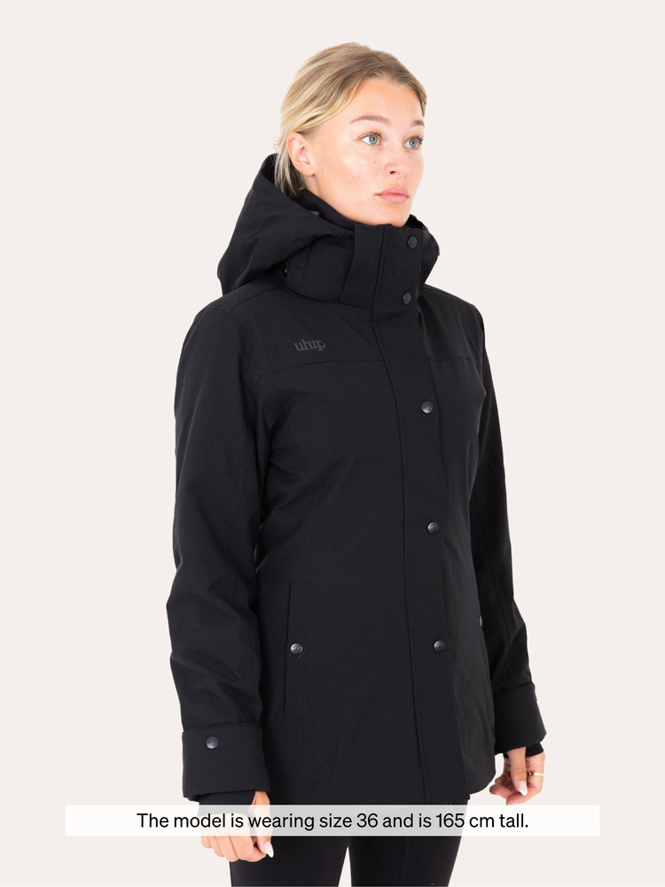 Hailey Winter Jacket Jet Black