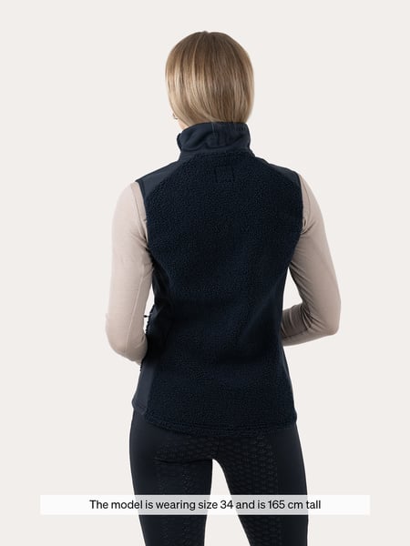 Cozy Pile Fleece Hybrid Vest | Uhipwear Riding Clothes & Dog