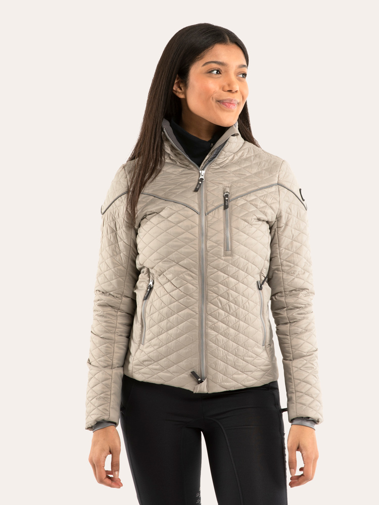 Classic Diamond Jacket Khaki