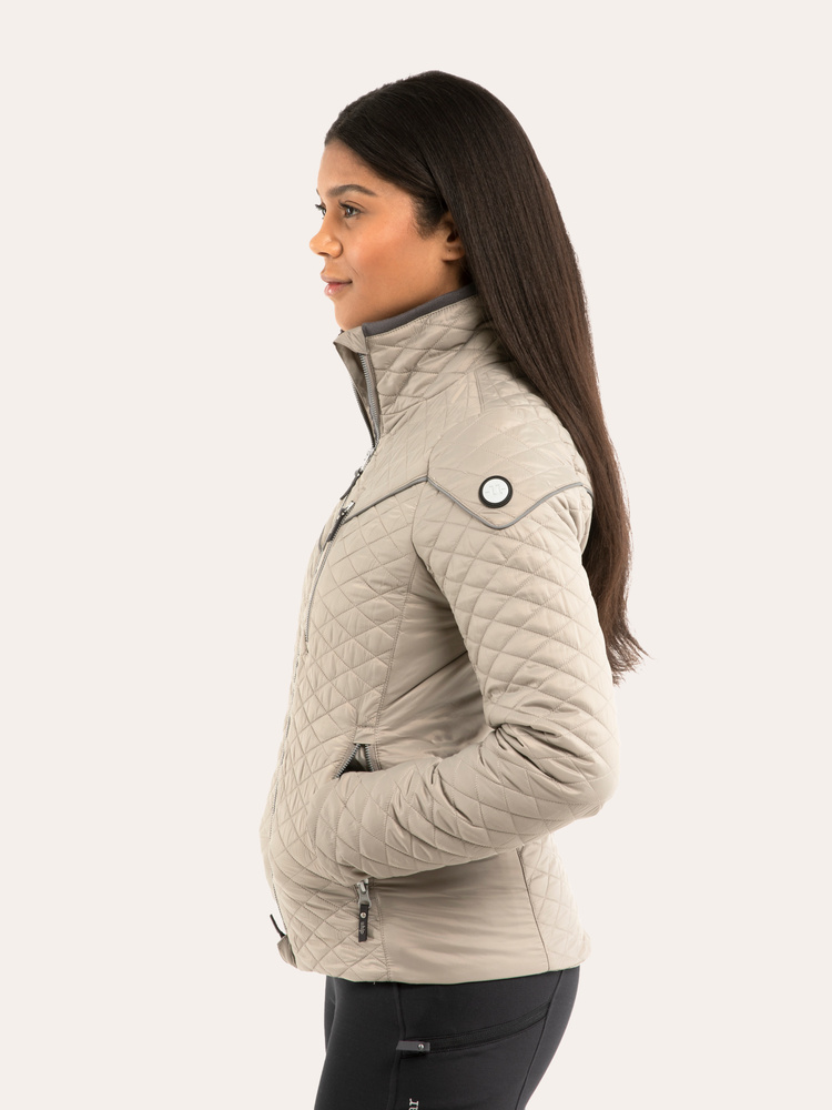 Classic Diamond Jacket Khaki