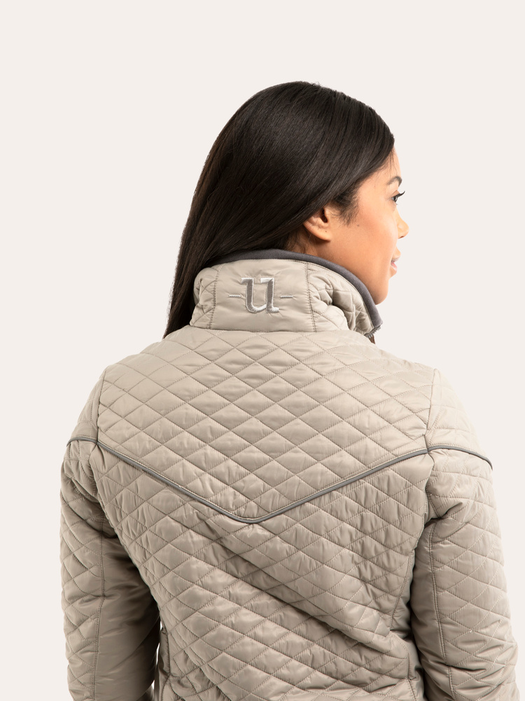 Classic Diamond Jacket Khaki