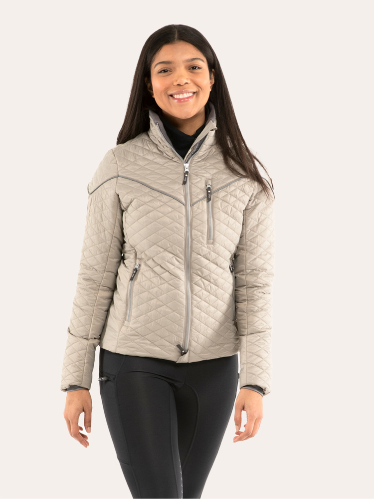 Classic Diamond Jacket Khaki