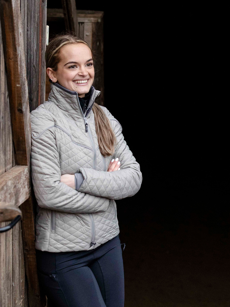 Classic Diamond Jacket Khaki