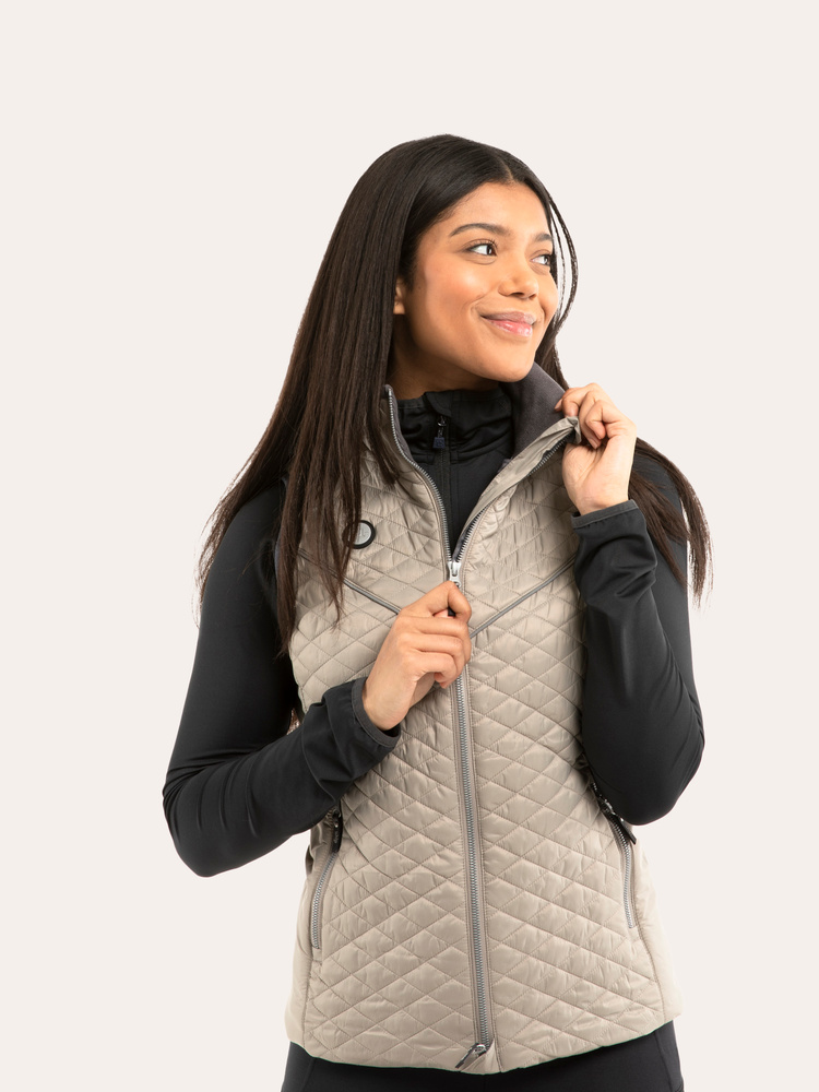 Classic Diamond Vest Khaki