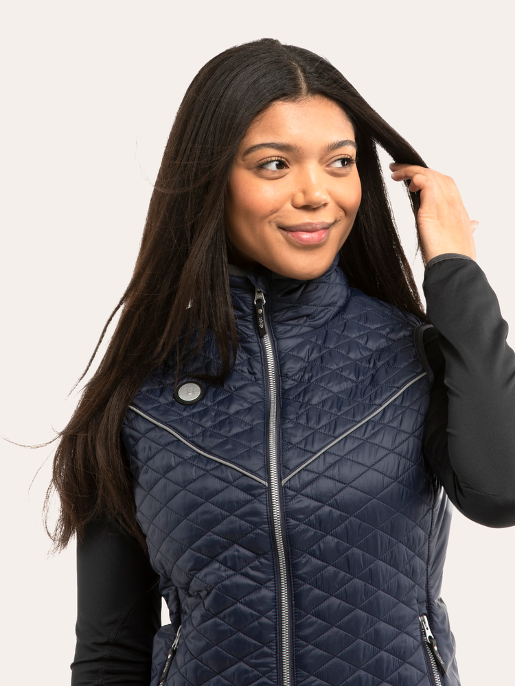 Classic Diamond Vest Navy