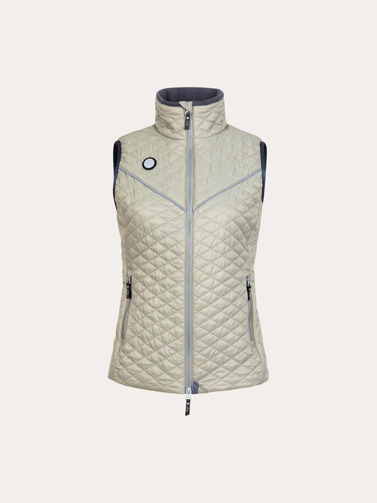 Classic Diamond Vest Khaki