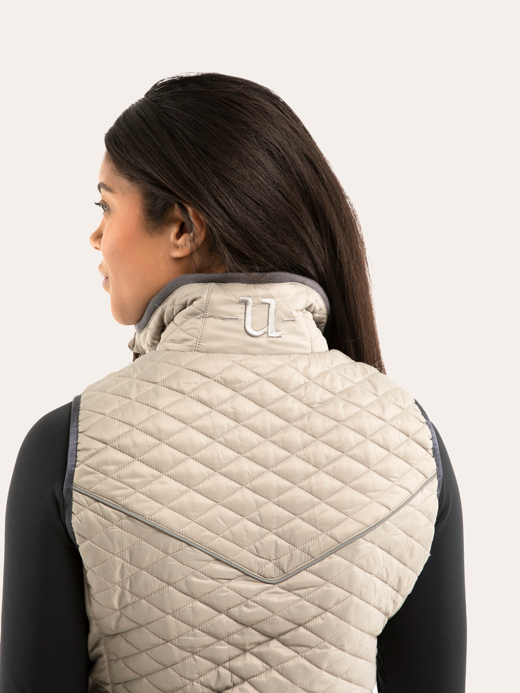 Classic Diamond Vest Khaki