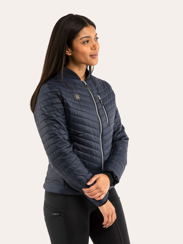 Dressed Bomber Jacket Navy