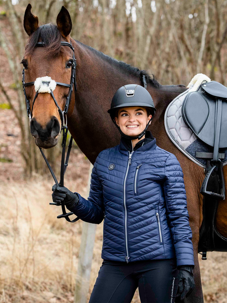 Dressed Bomber Jacket Navy