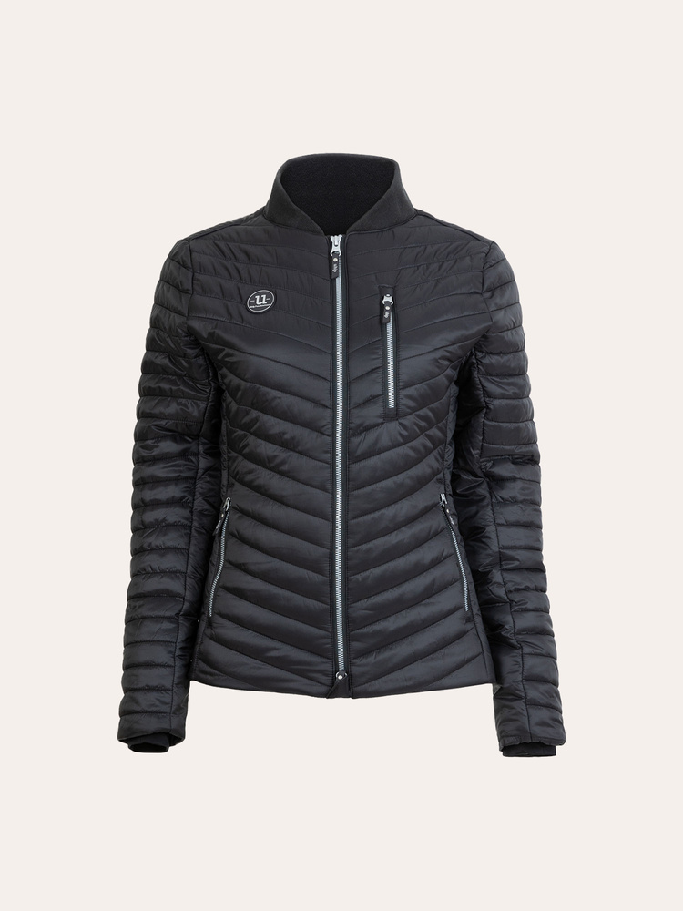 Dressed Bomber Jacket Jet Black