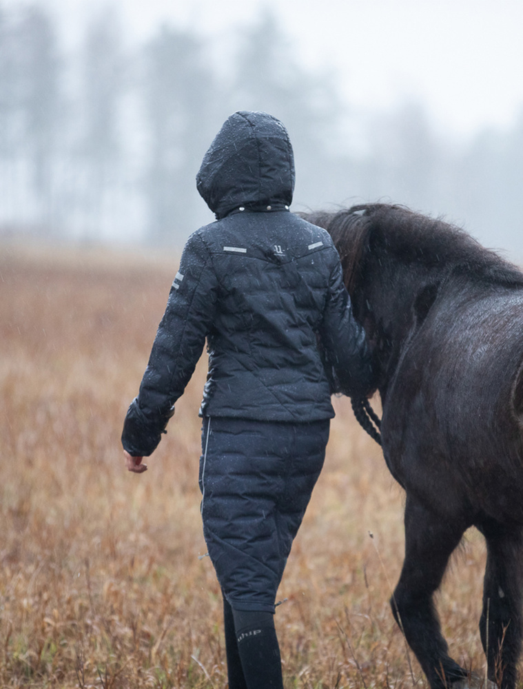 Ice Jacket Blue Graphite