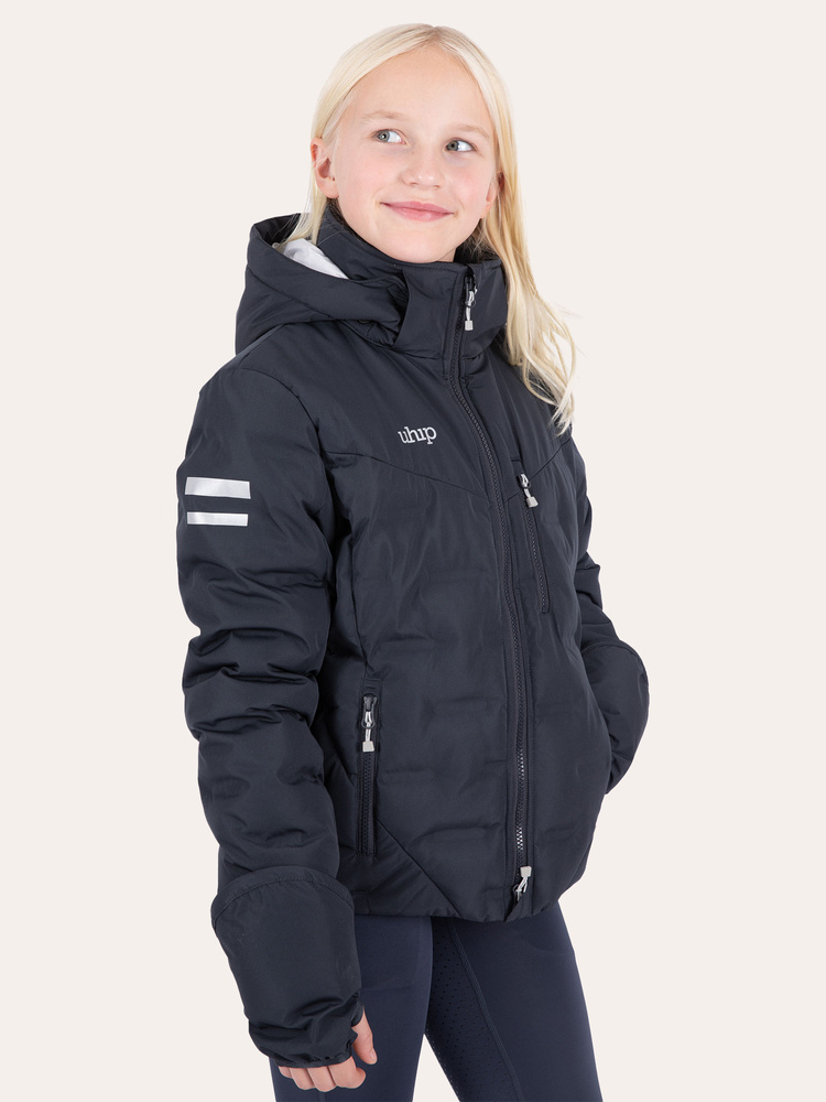 Ice Junior Jacket Blue Graphite