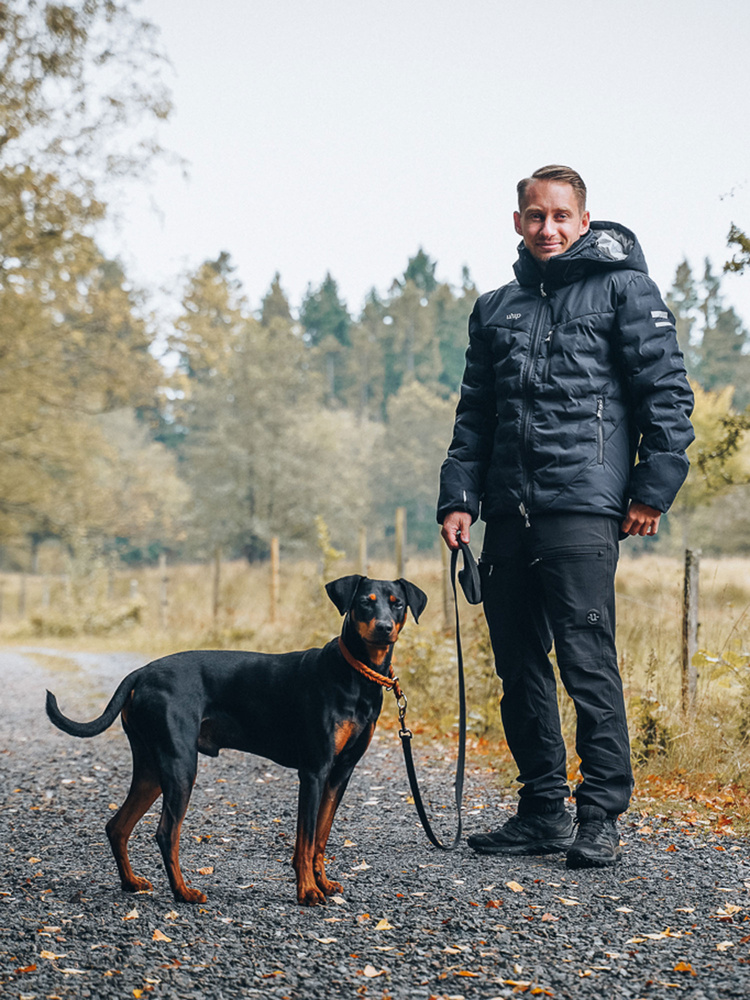 Ice Men's Jacket Blue Graphite