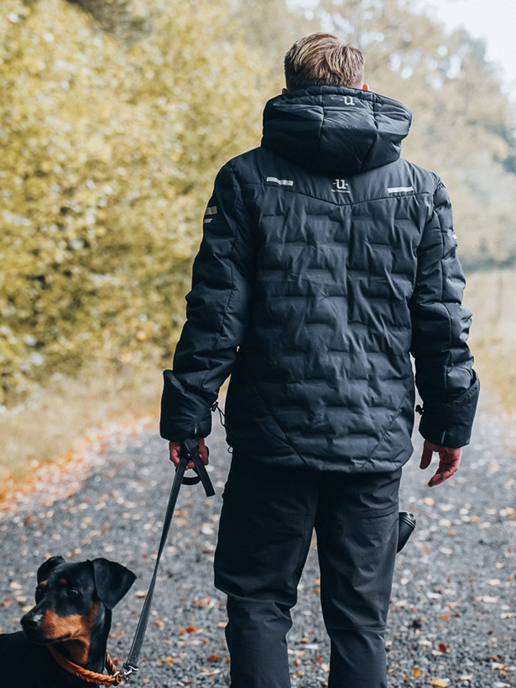 Ice Men's Jacket Blue Graphite